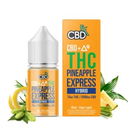 CBD + Delta-9 THC Vape Juice Pineapple Express Flavor Na Sprzedaż Online W Warszawie Polska