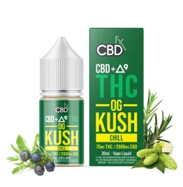 E-liquide CBD + Delta-9 THC saveur OG Kush en vente en ligne à Paris France